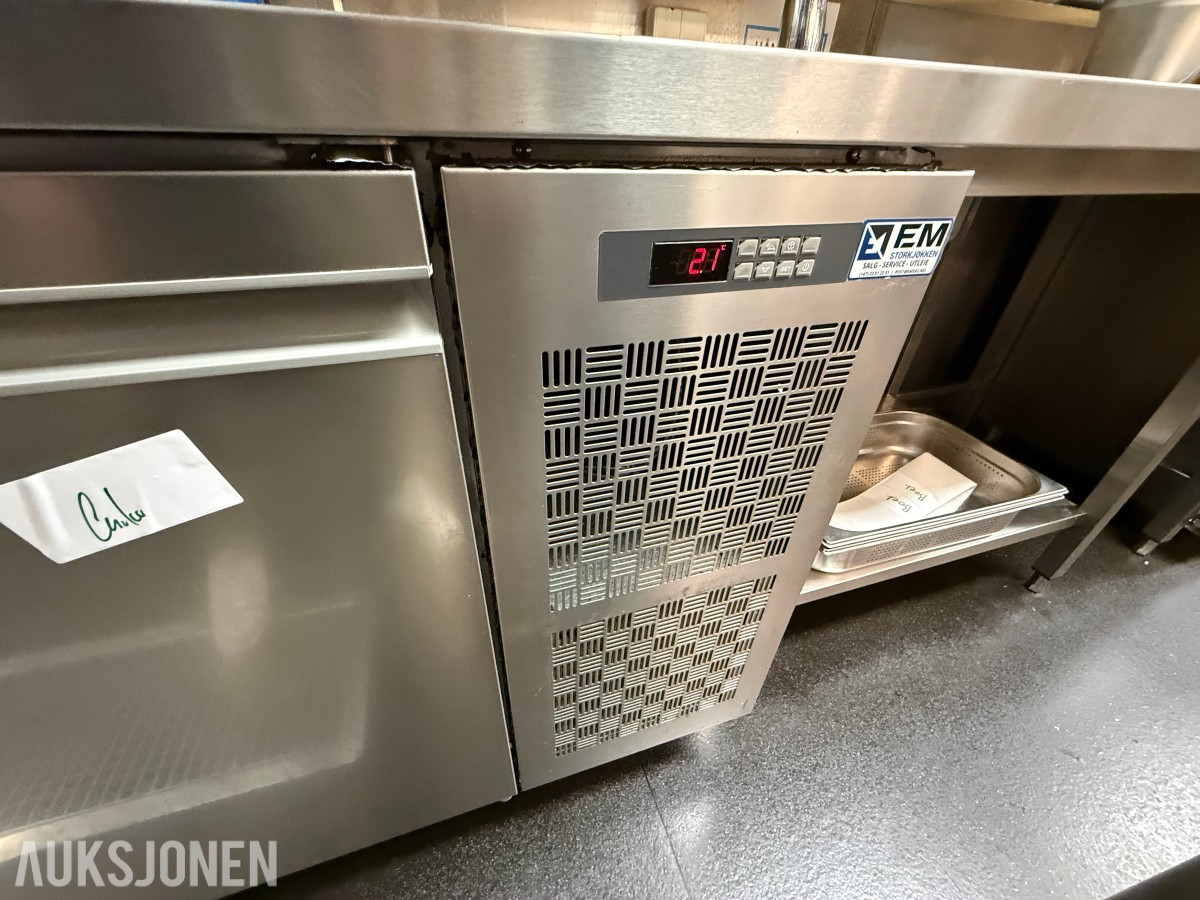 Coldline kjølebenk / kjølebord – TA17/1ME-710 – rustfritt stål
