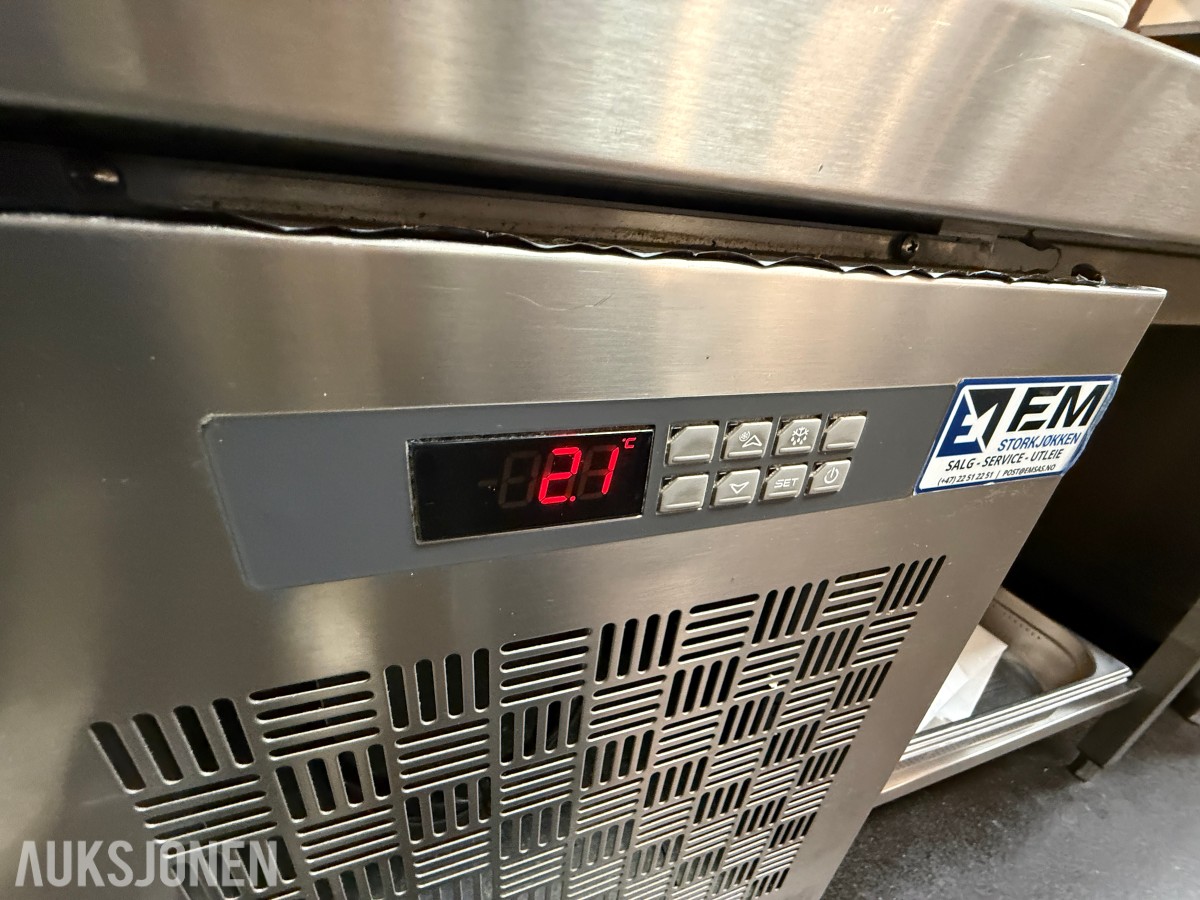 Coldline kjølebenk / kjølebord – TA17/1ME-710 – rustfritt stål