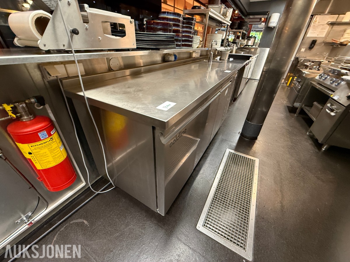 Coldline kjølebenk / kjølebord – TA17/1ME-710 – rustfritt stål