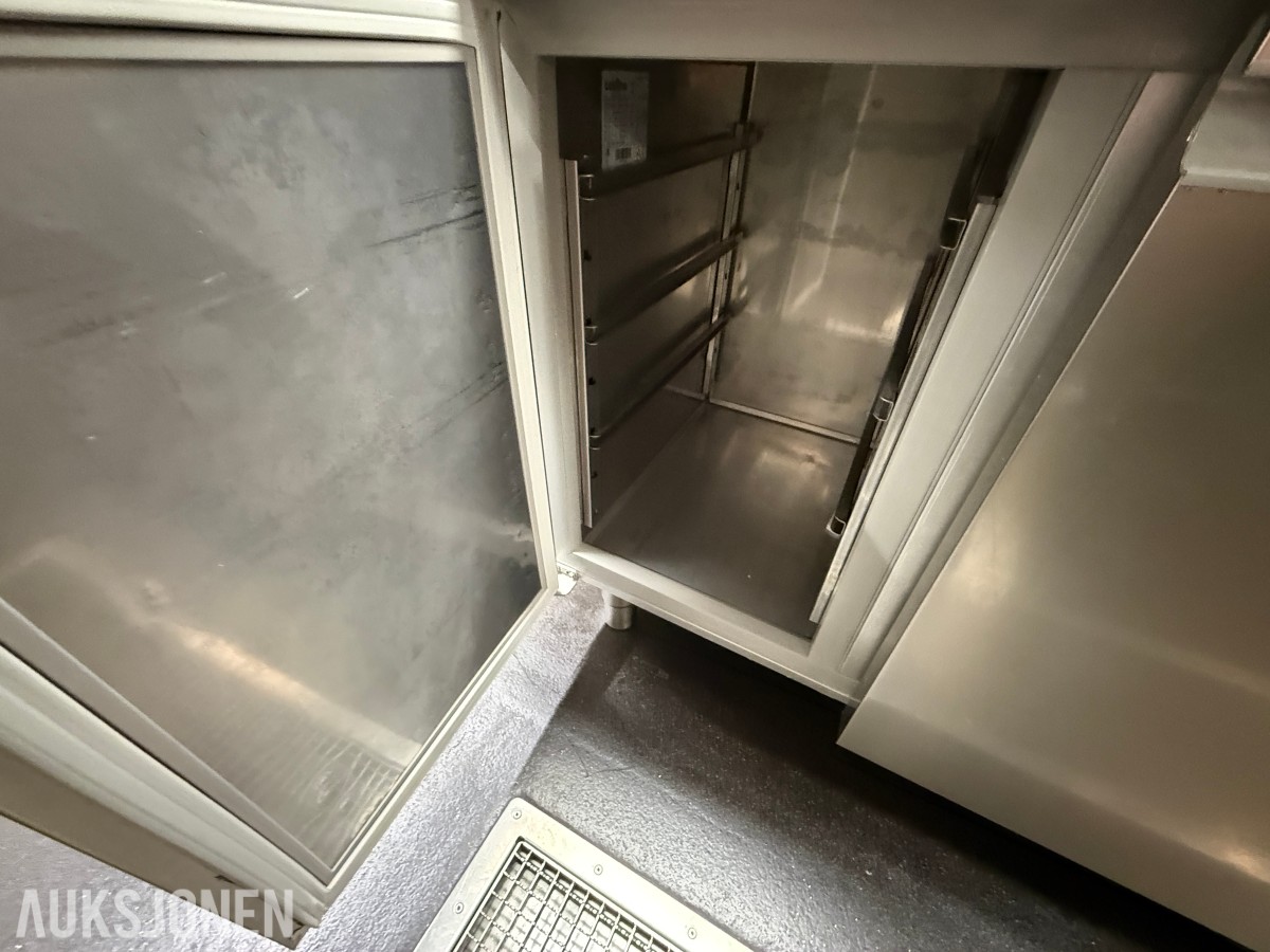 Coldline kjølebenk / kjølebord – TA17/1ME-710 – rustfritt stål