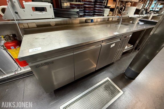 Coldline kjølebenk / kjølebord – TA17/1ME-710 – rustfritt stål