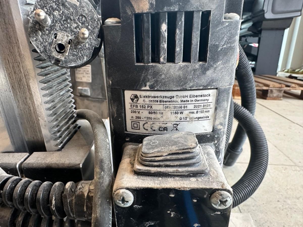 Eibenstock EFB 152 PX boremaskin med stativ og avsug