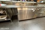 Coldline TA13/1B-760 frysebenk – 2 dører – rustfritt stål