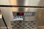 Coldline TA13/1B-760 frysebenk – 2 dører – rustfritt stål