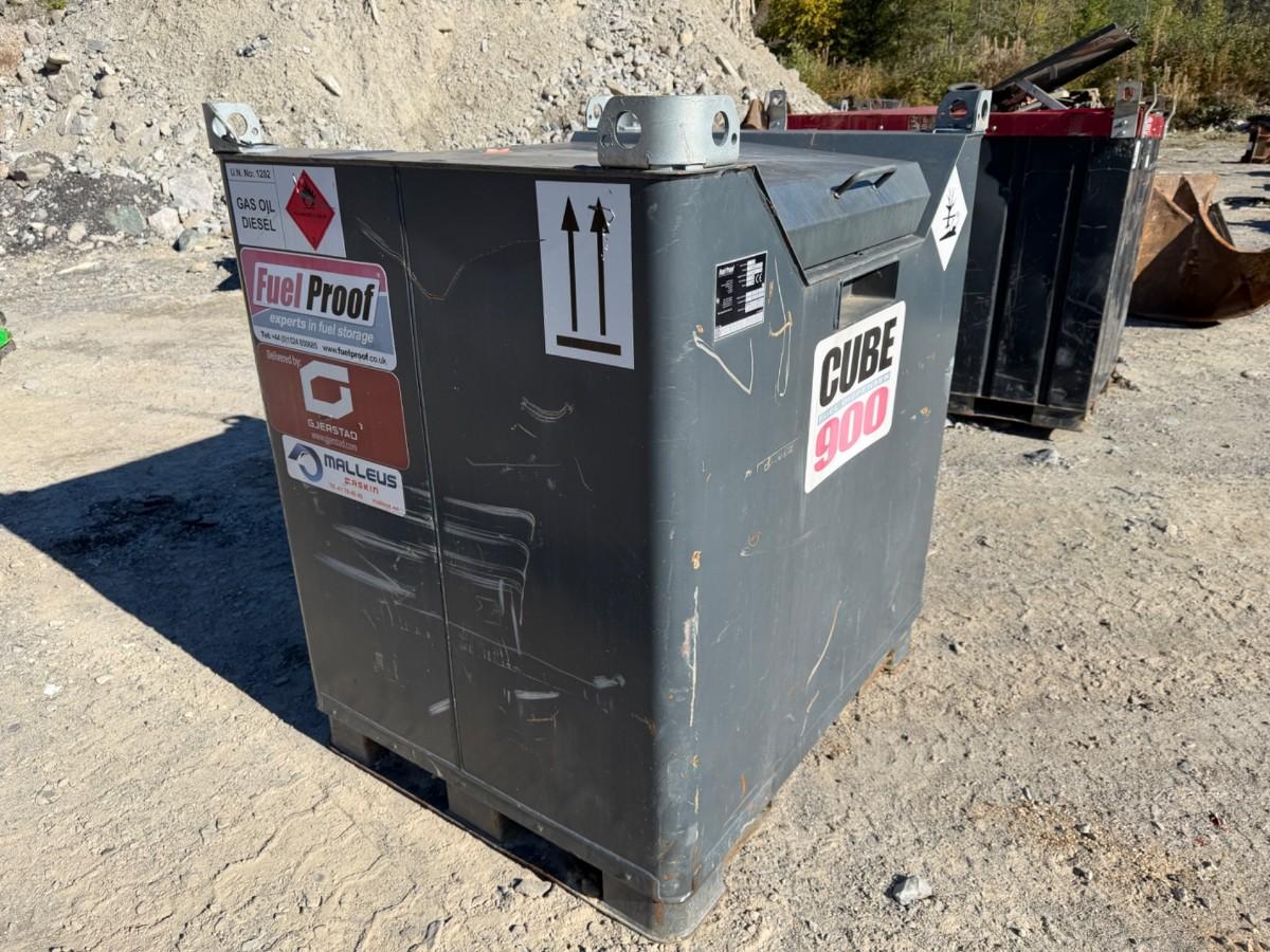 Fuel Proof 900 L dieseltank med pumpe, CE-merket