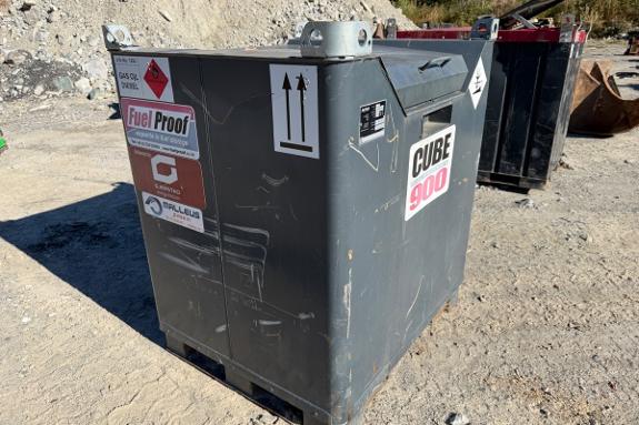 Fuel Proof 900 L dieseltank med pumpe, CE-merket