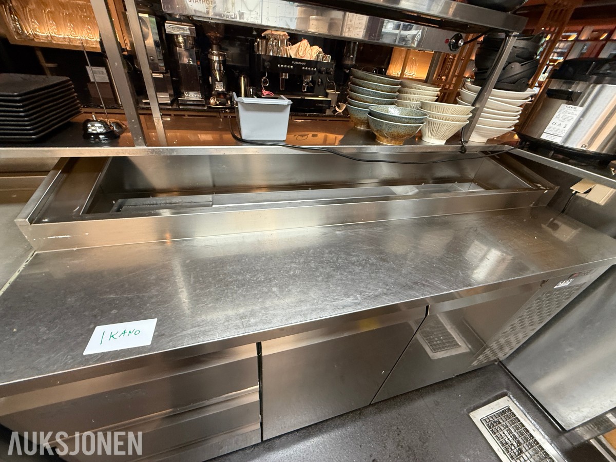 Coldline TA13/1B-760 profesjonell frysebenk – 2 dører