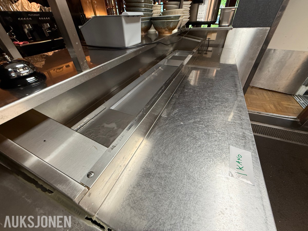 Coldline TA13/1B-760 profesjonell frysebenk – 2 dører