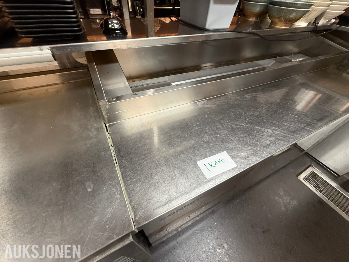 Coldline TA13/1B-760 profesjonell frysebenk – 2 dører