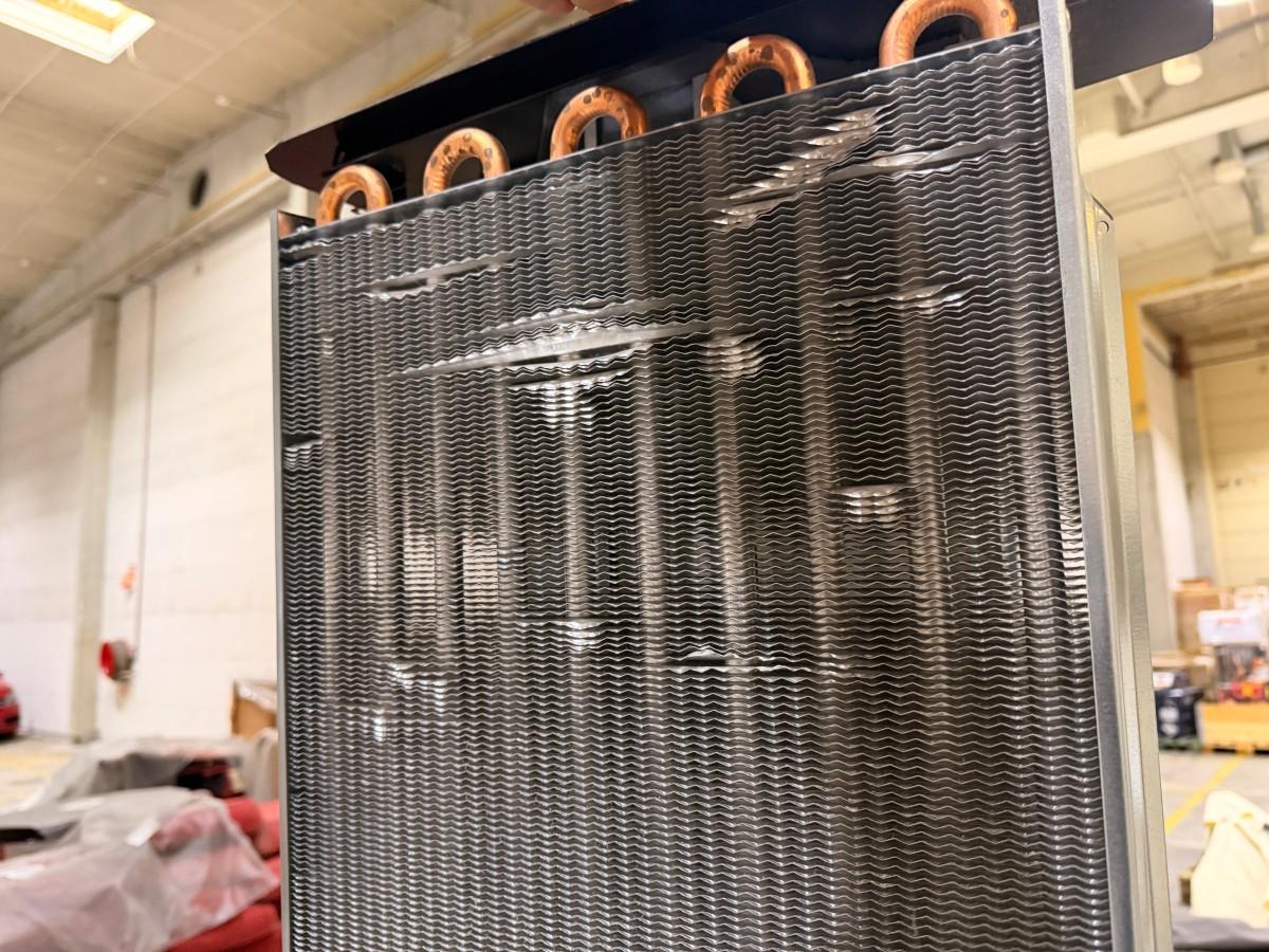Varmevekslere og lamellbatterier for ventilasjon/HVAC