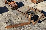 Hydrauliske pallegafler til gravemaskin S60 feste