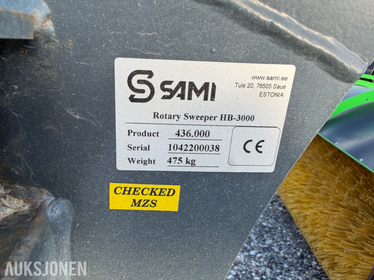 SAMI 436.000 Feiekost med traktorfeste, 475 kg