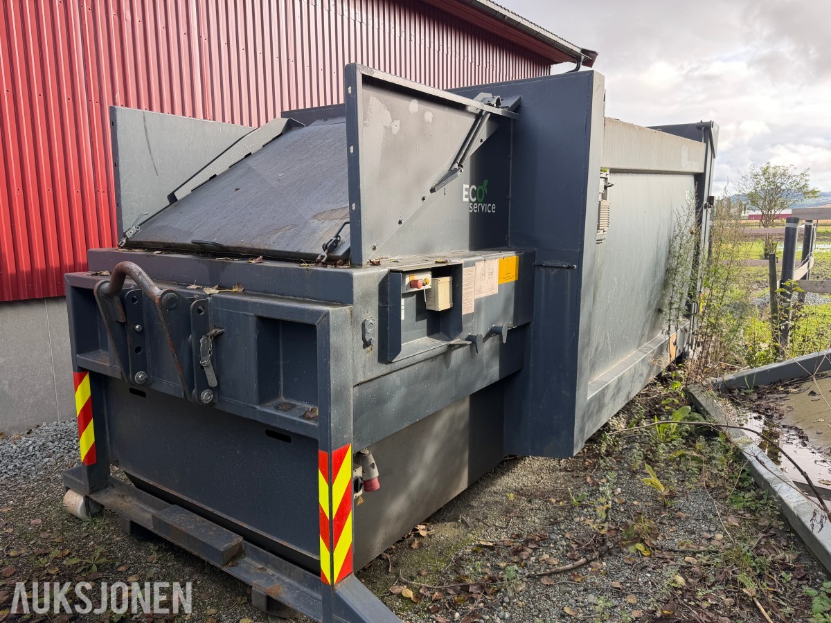 2016 Presto PHR 16 komprimeringscontainer 16 m³