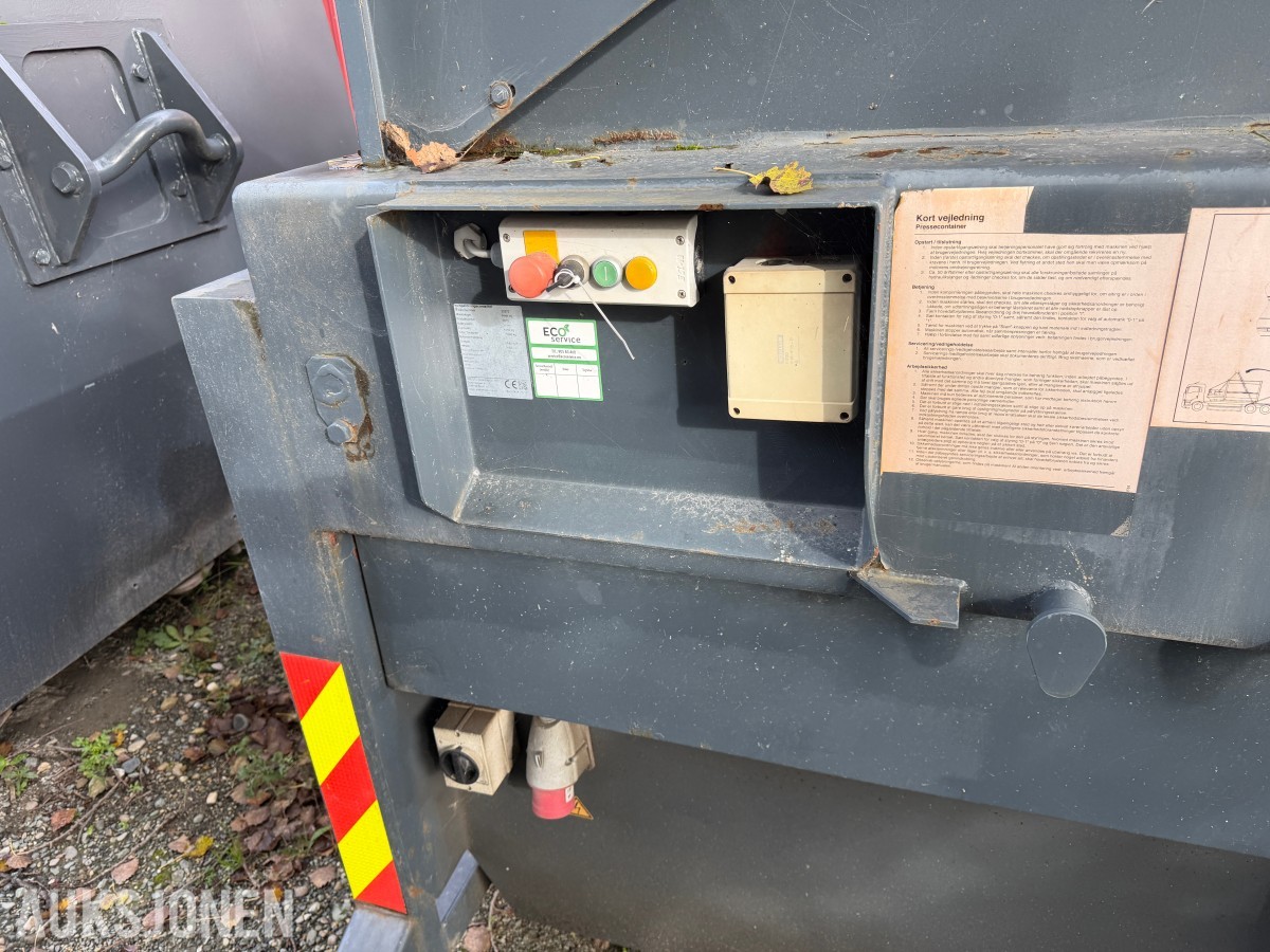 2016 Presto PHR 16 komprimeringscontainer 16 m³