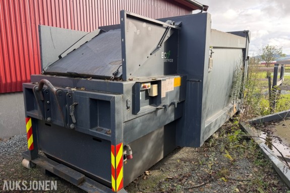 2016 Presto PHR 16 komprimeringscontainer 16 m³