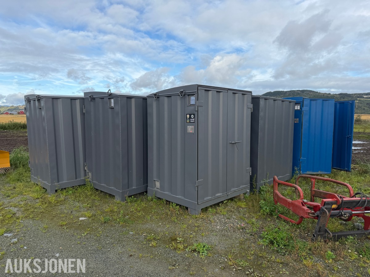 2024 Parti med 12 stk miljøcontainere