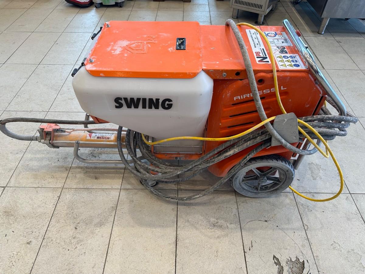 PFT SWING L Airless høytrykkspumpe med slanger og sprøytepistol