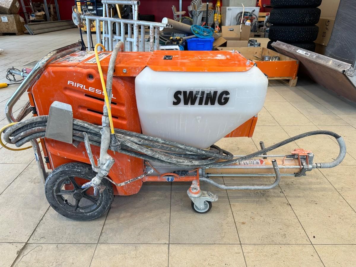 PFT SWING L Airless høytrykkspumpe med slanger og sprøytepistol
