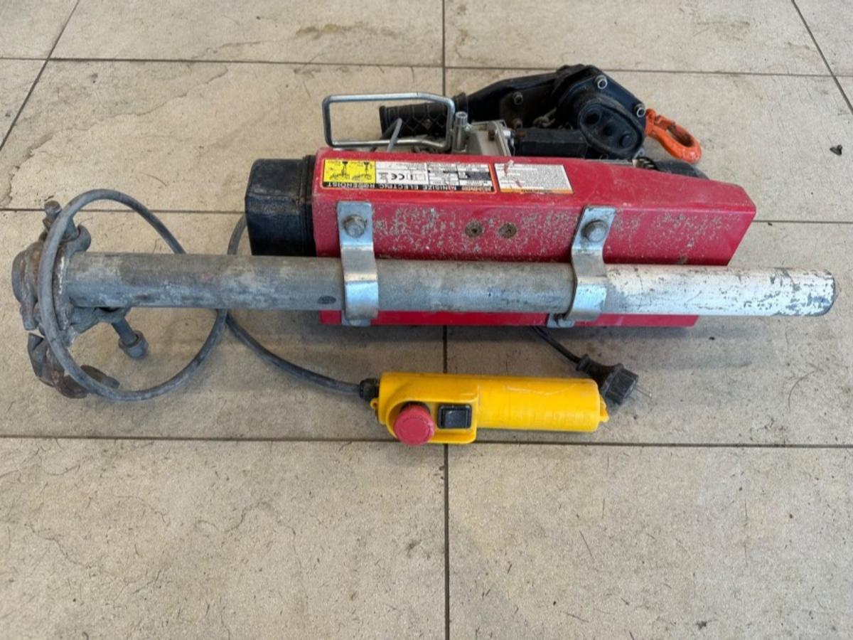 Hamron HGS 800 elektrisk vaierløfter 400/800 kg med kjettingtalje
