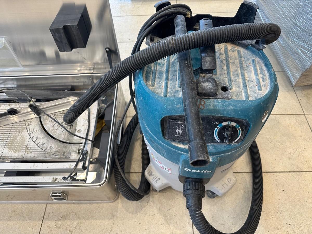 SPEWE 212SL-30 skjæremaskin med Makita VC3012L støvsuger og transportkasse