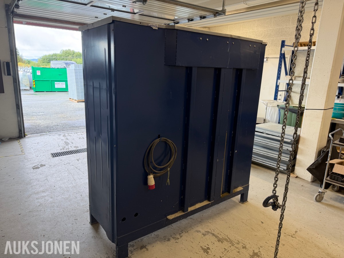EnviroPac E-03 vertikal ballepresse / avfallspresse