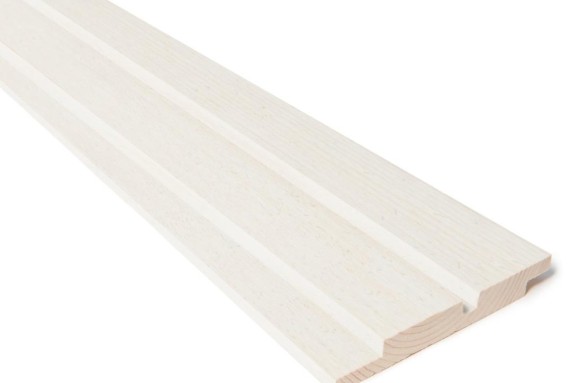 19x148 Dobbelfals Rett med spor KL.1 hvitgrunnet 156m / 20m2 Bergene Holm