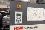 HSM V-Press 610 vertikal ballepresse – 120 kN