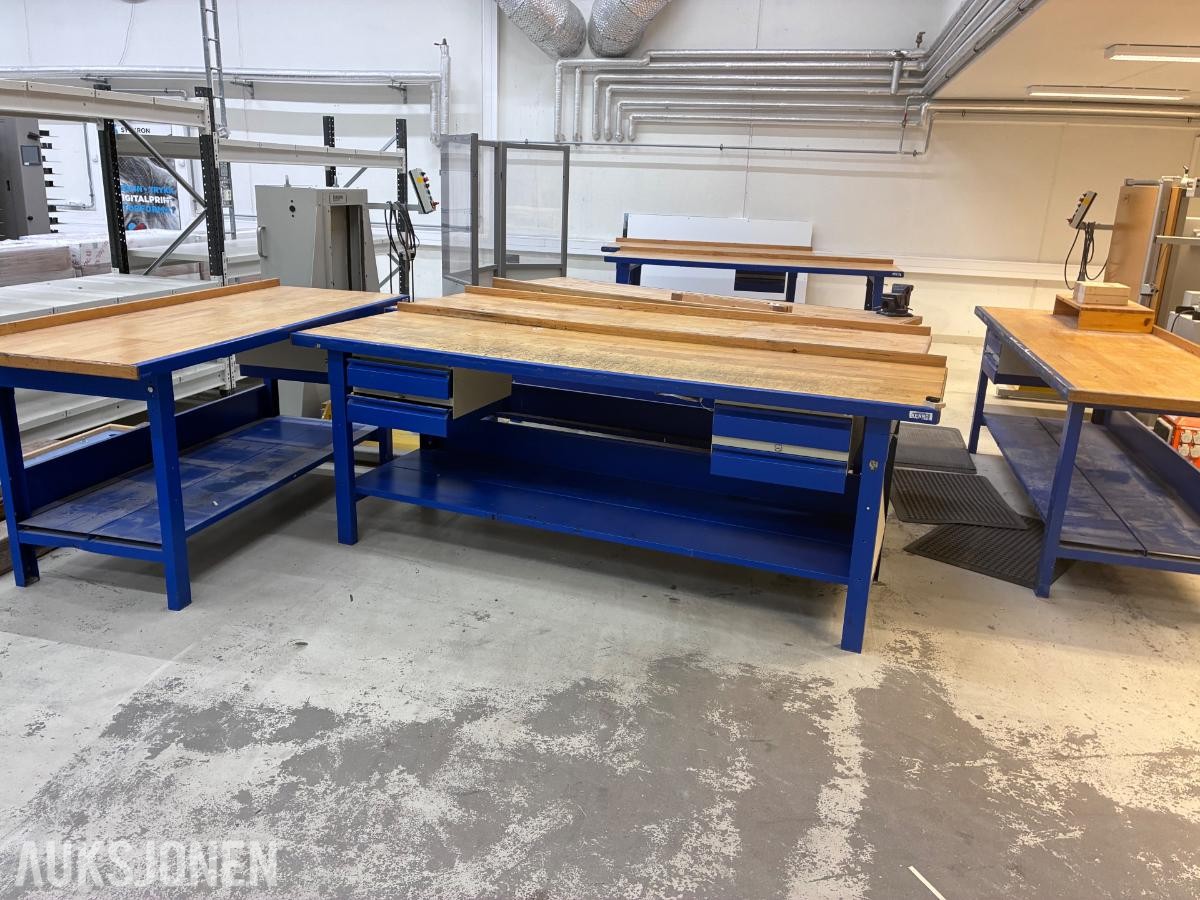 KENNO Industrielle arbeidsbord - 13 stk.