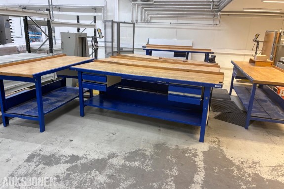 KENNO Industrielle arbeidsbord - 13 stk. 