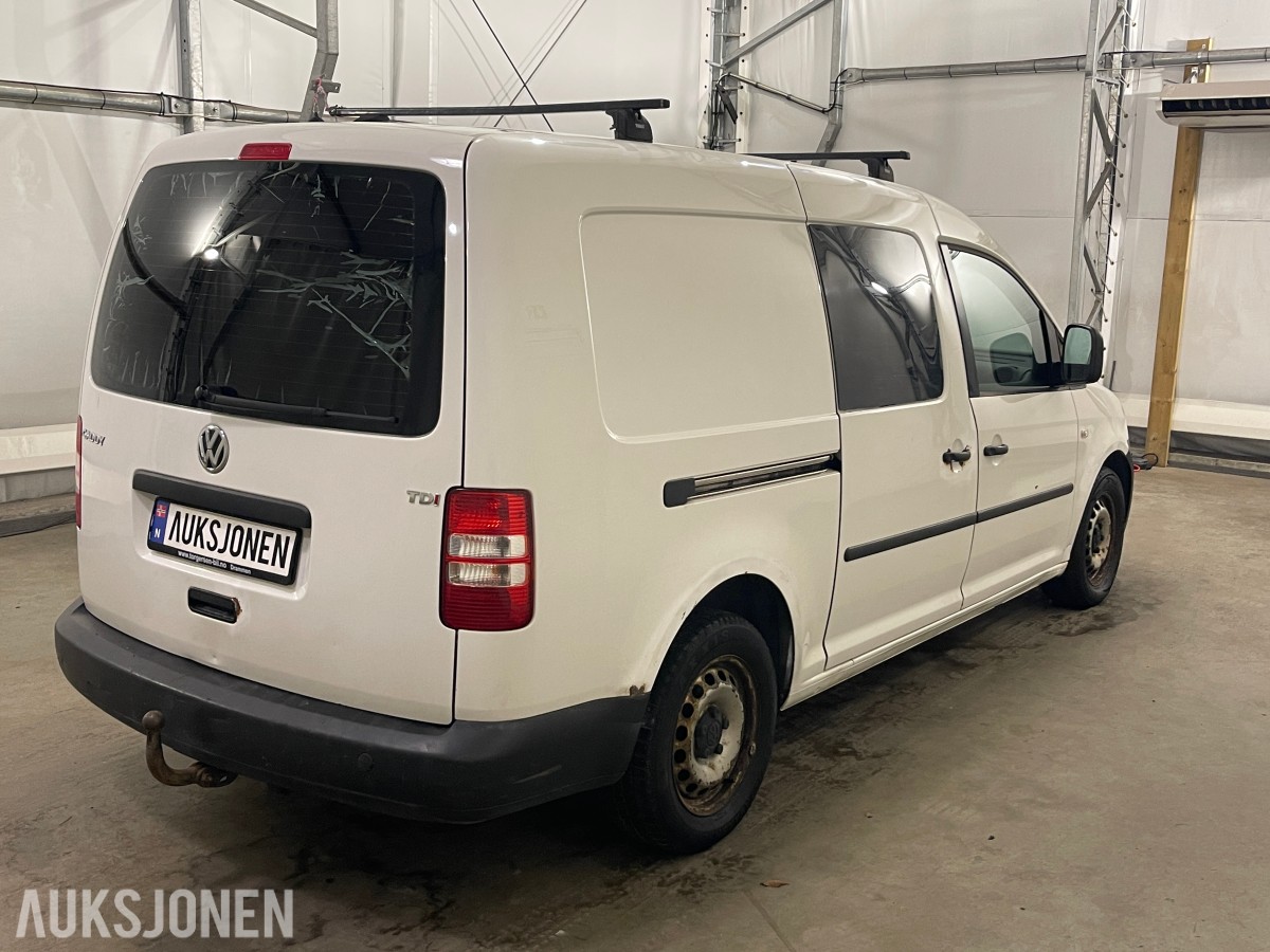 2011 Volkswagen CADDY MAXI *INGEN MINSTEPRIS* 1.6 D 102HK HENGERFESTE A/C