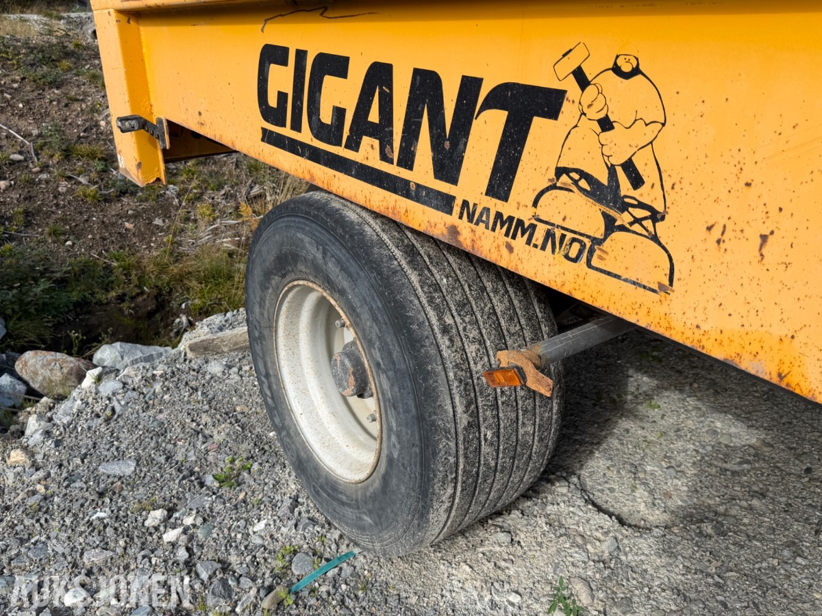 GIGANT GD3-8X henger til hjulgraver