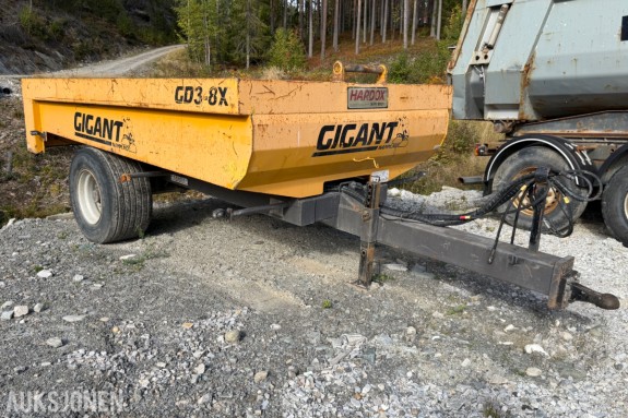 GIGANT GD3-8X henger til hjulgraver