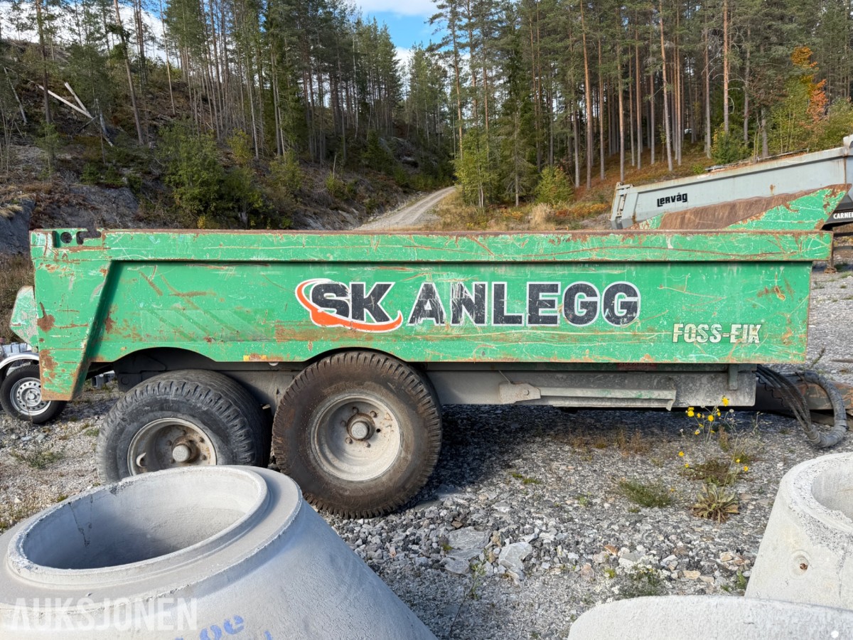 2009 Foss-Eik tipphenger med boggi