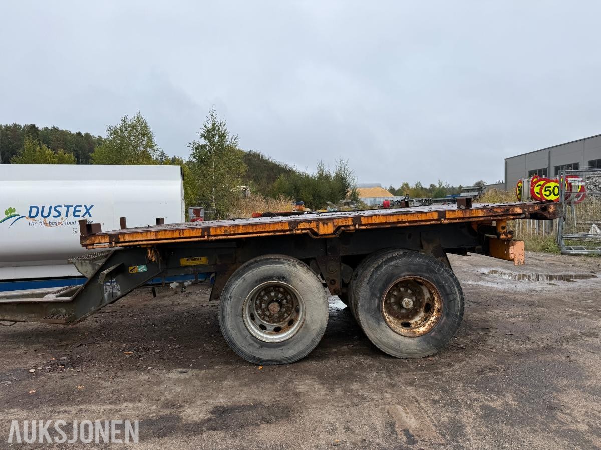 Istrail 2-akslet lastebilhenger – uregistrert – omfattende rust
