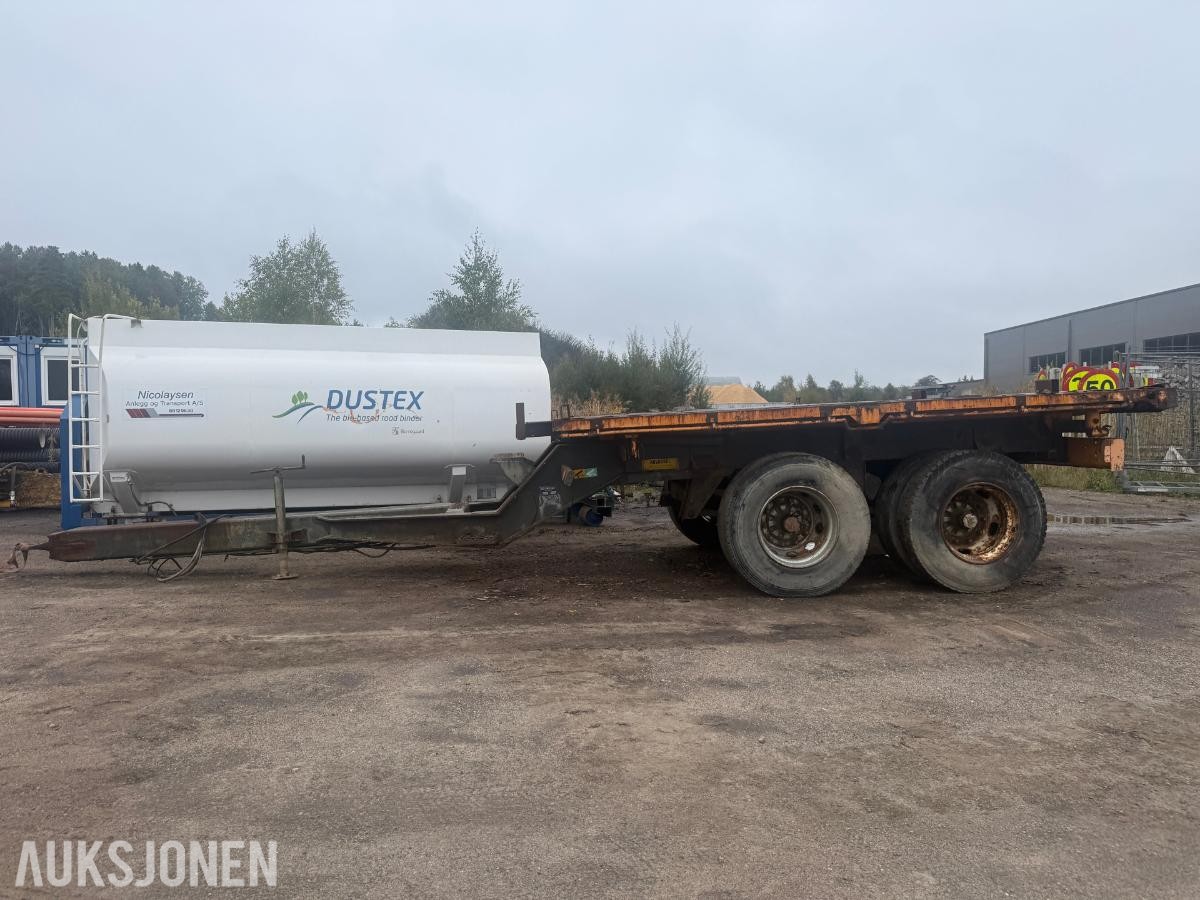 Istrail 2-akslet lastebilhenger – uregistrert – omfattende rust