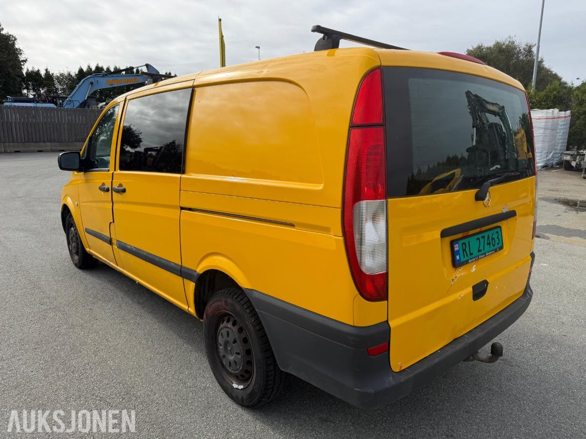 2011 MERCEDES-BENZ VITO 111 CDI REP OBJEKT HENGERFESTE