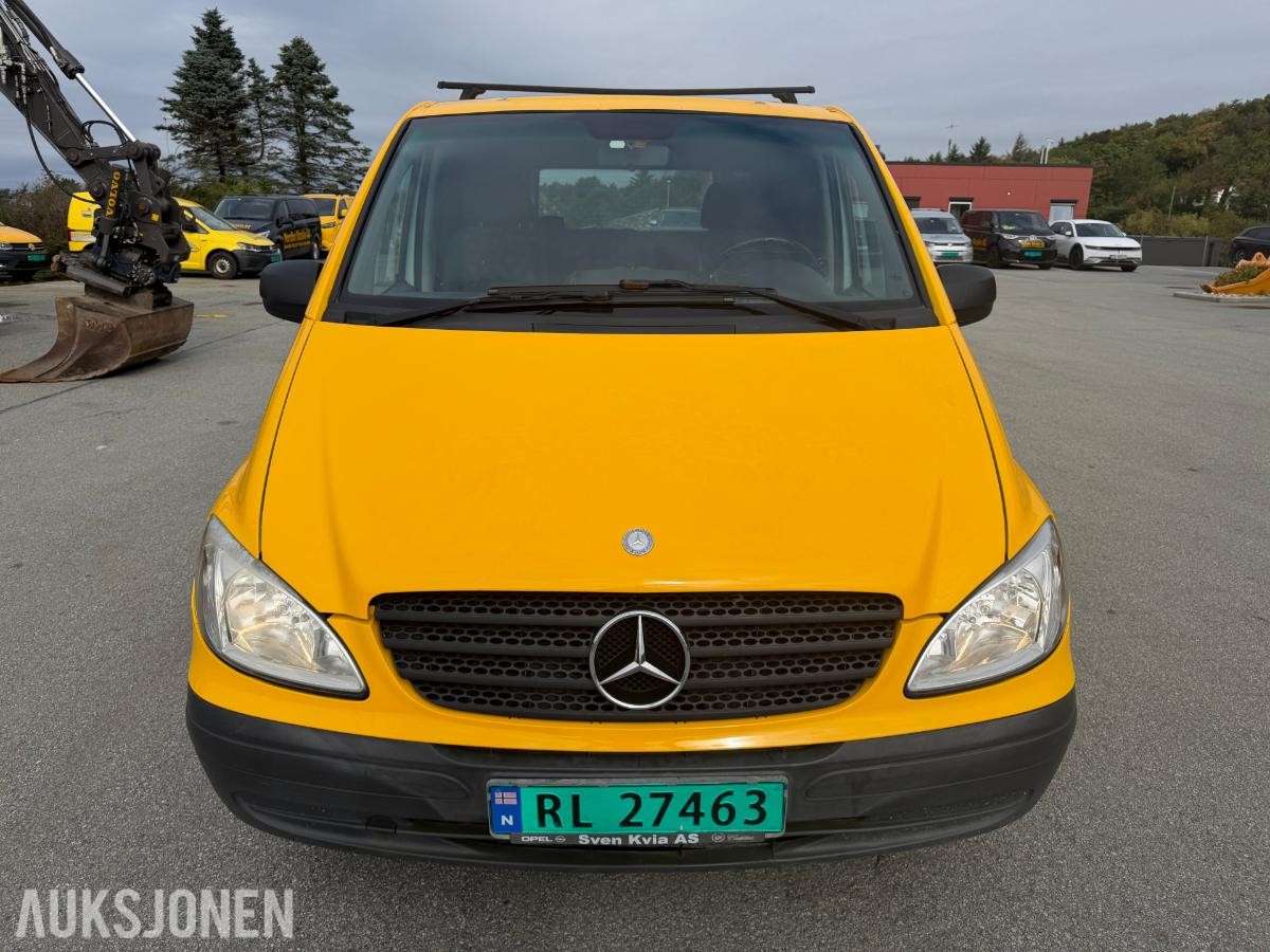2011 MERCEDES-BENZ VITO 111 CDI REP OBJEKT HENGERFESTE