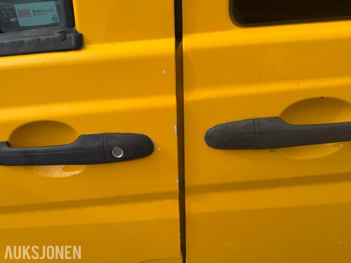 2011 MERCEDES-BENZ VITO 111 CDI REP OBJEKT HENGERFESTE