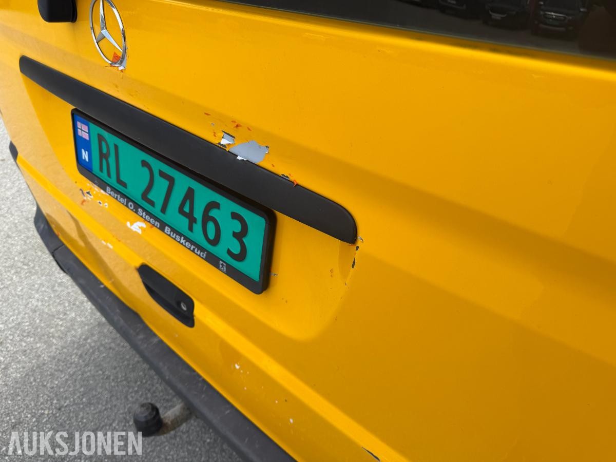 2011 MERCEDES-BENZ VITO 111 CDI REP OBJEKT HENGERFESTE