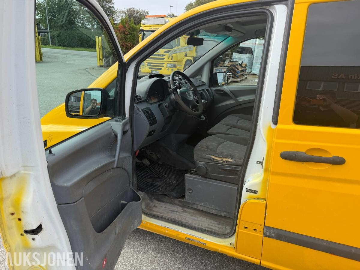 2011 MERCEDES-BENZ VITO 111 CDI REP OBJEKT HENGERFESTE
