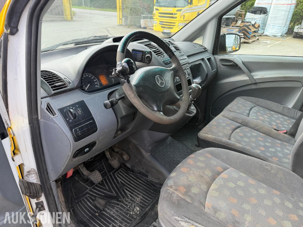2011 MERCEDES-BENZ VITO 111 CDI REP OBJEKT HENGERFESTE