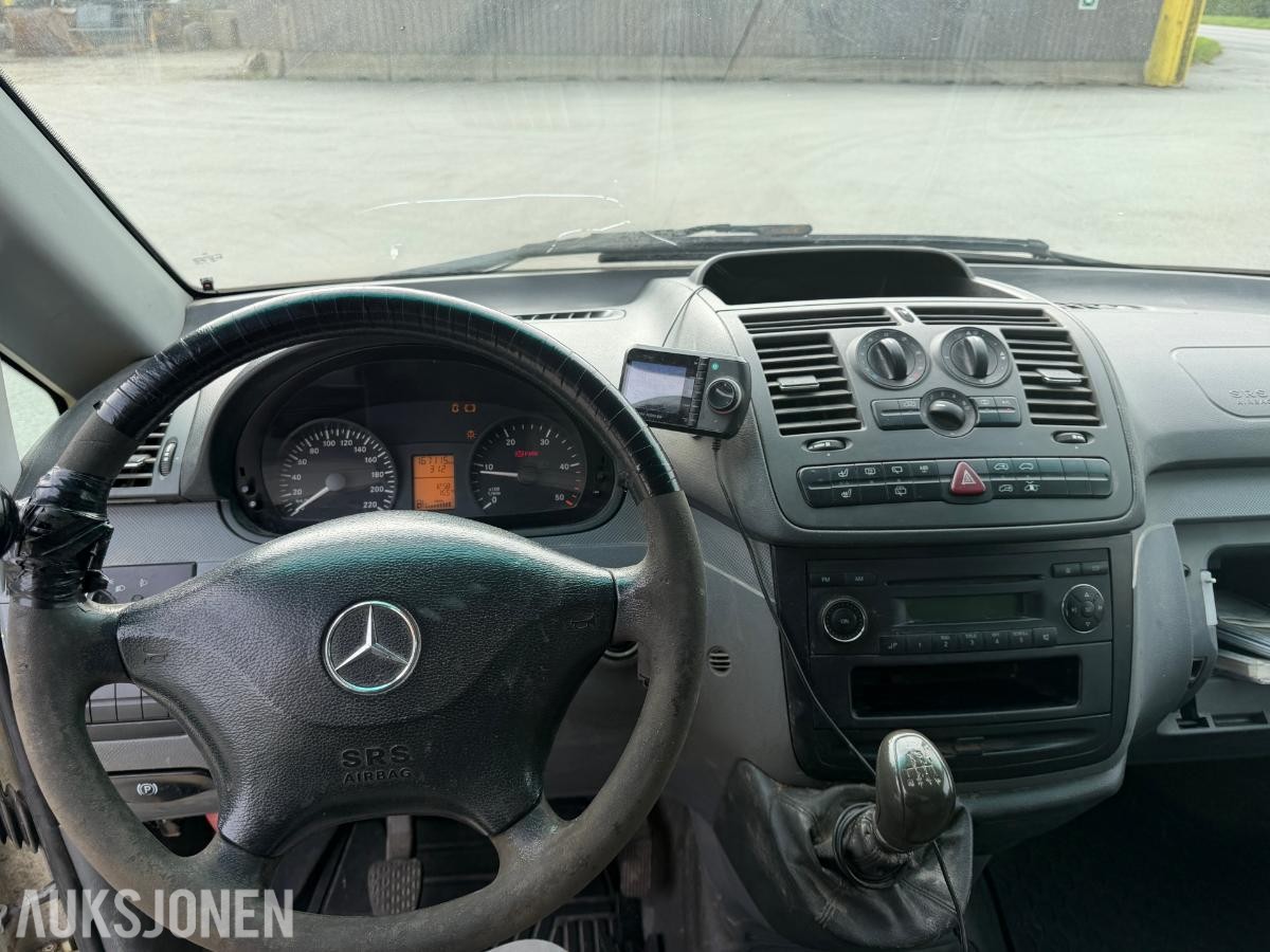 2011 MERCEDES-BENZ VITO 111 CDI REP OBJEKT HENGERFESTE
