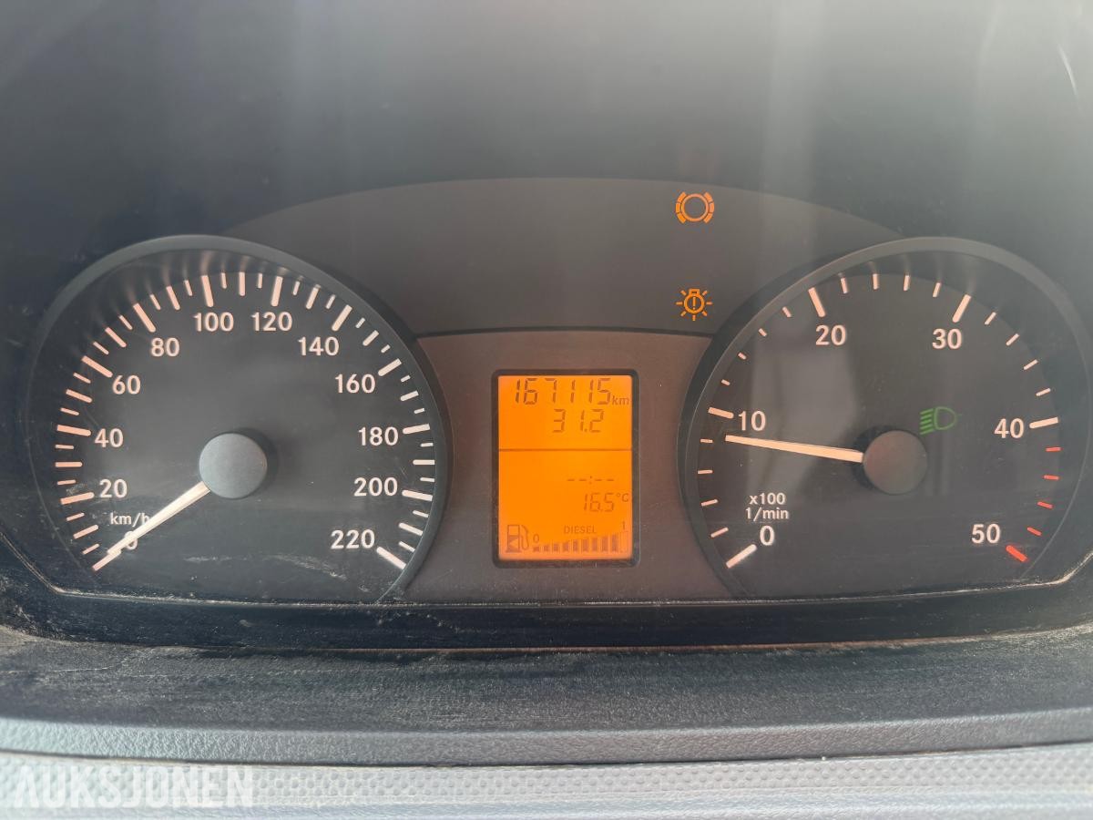 2011 MERCEDES-BENZ VITO 111 CDI REP OBJEKT HENGERFESTE