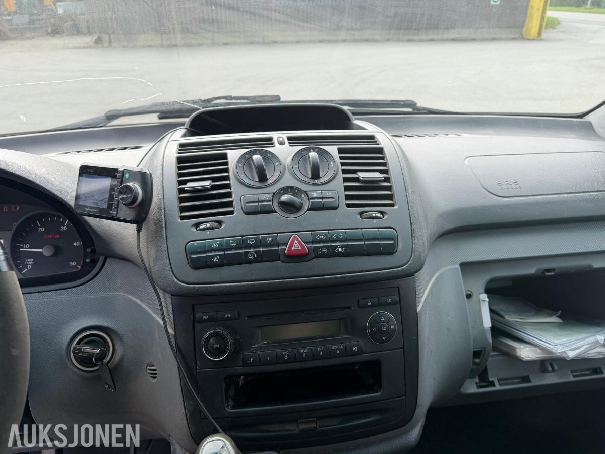 2011 MERCEDES-BENZ VITO 111 CDI REP OBJEKT HENGERFESTE