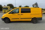 2011 MERCEDES-BENZ VITO 111 CDI REP OBJEKT HENGERFESTE