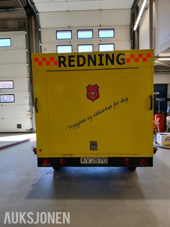 1996 Tredal T-20 tilhenger med 1200kg nyttelast
