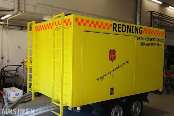 1996 Tredal T-20 tilhenger med 1200kg nyttelast