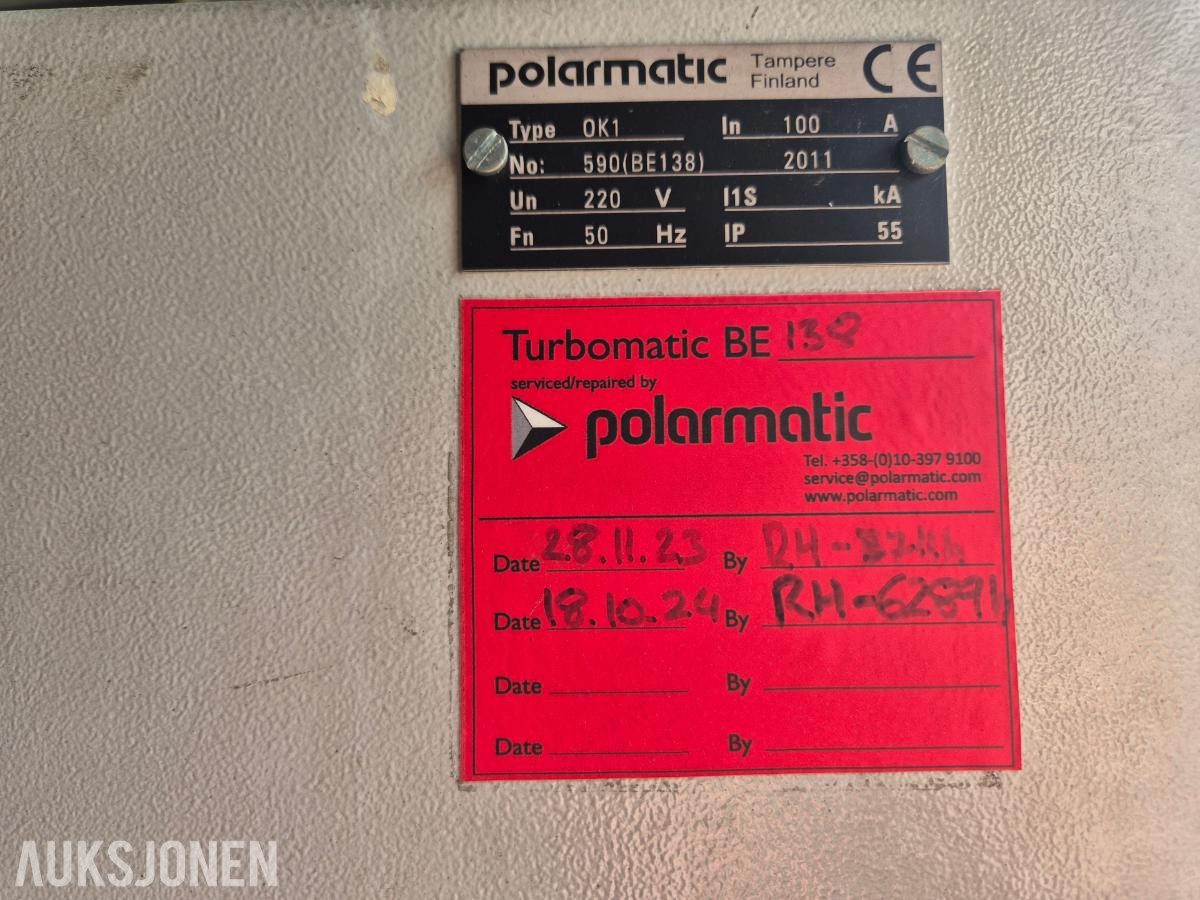 Polarmatic sikringskap Ok1 590 be138 - ingen minstepris