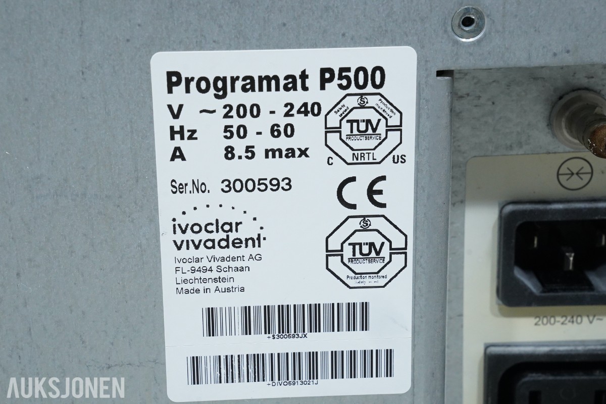 Ivoclar Vivadent Programat P500 dentalovn