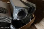 Flexit 3 paller med mye ventilasjonsdeler - nytt/overskudd fra prosjekt